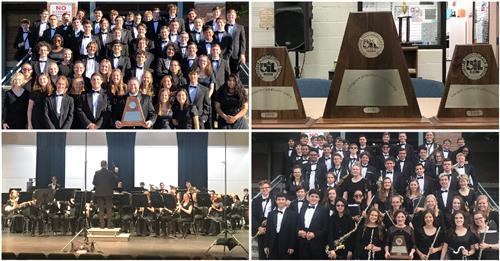 Rockwall HS Concert Bands Win UIL Sweepstakes Award at Region Concert and Sight-Reading Evaluation 